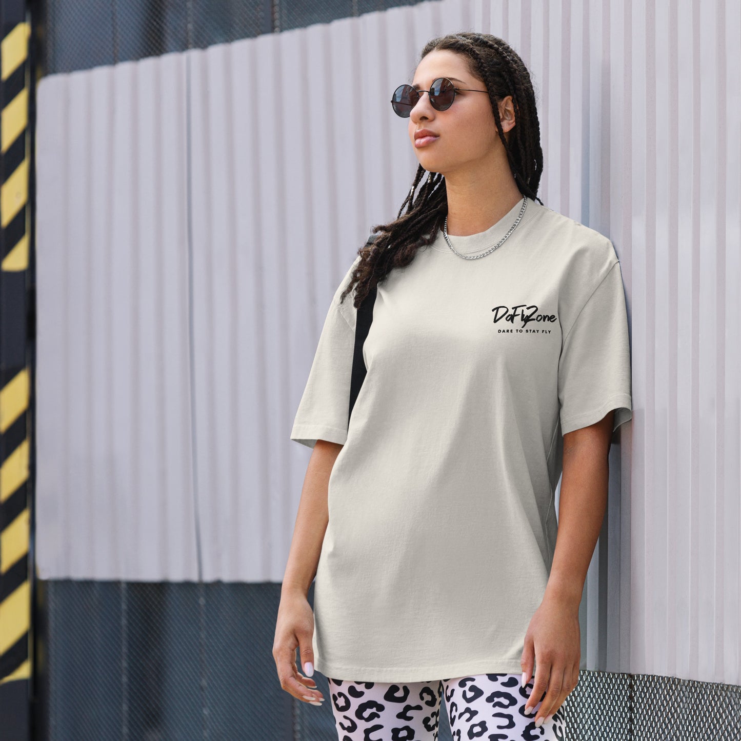 DFZ Basics Oversized Faded Tee DZONE