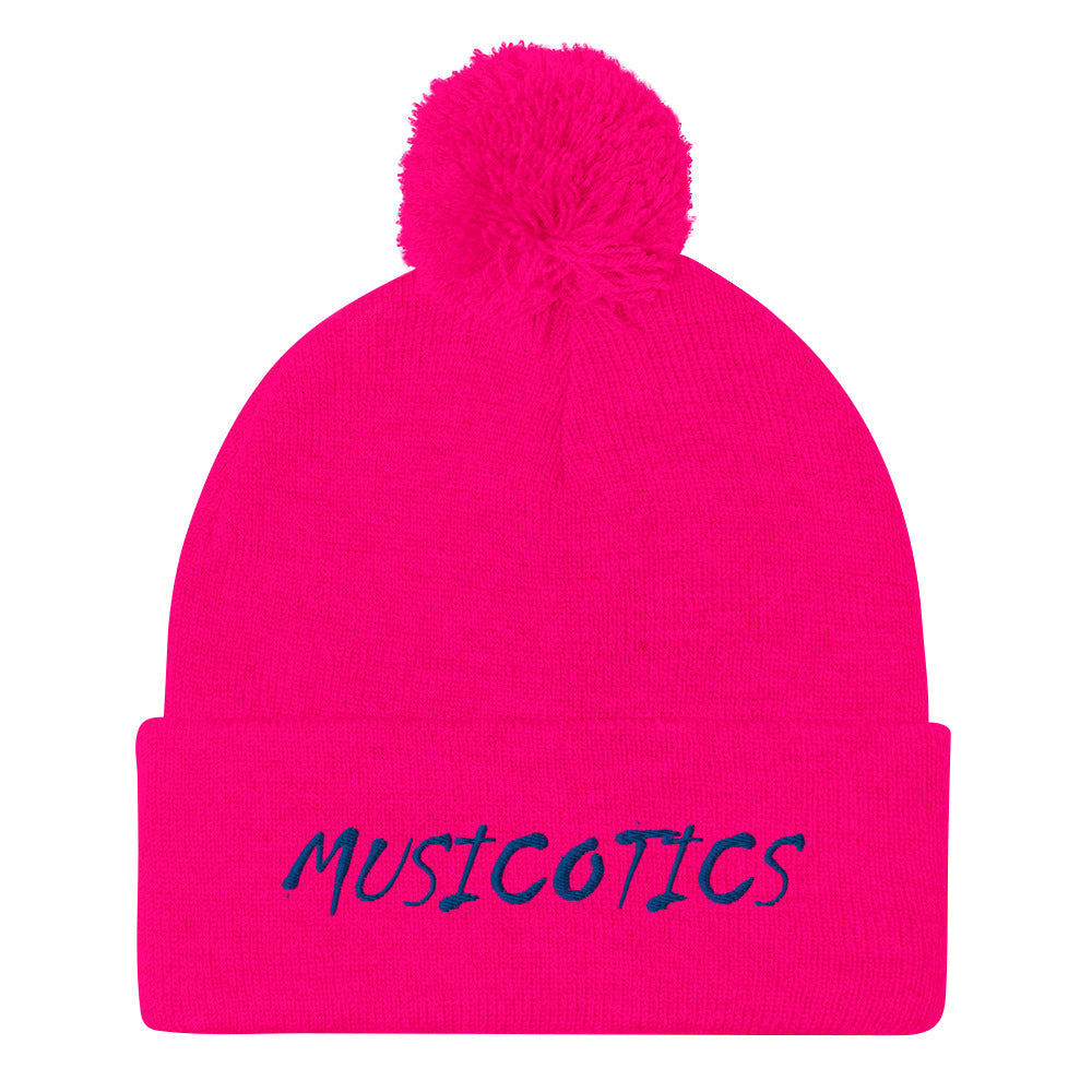 Musicotics Pom-Pom Beanie